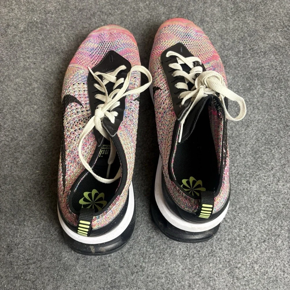Nike Air Max Flyknit Racer Ghost Green Pink Blast Men's Size 11 DJ6106-300